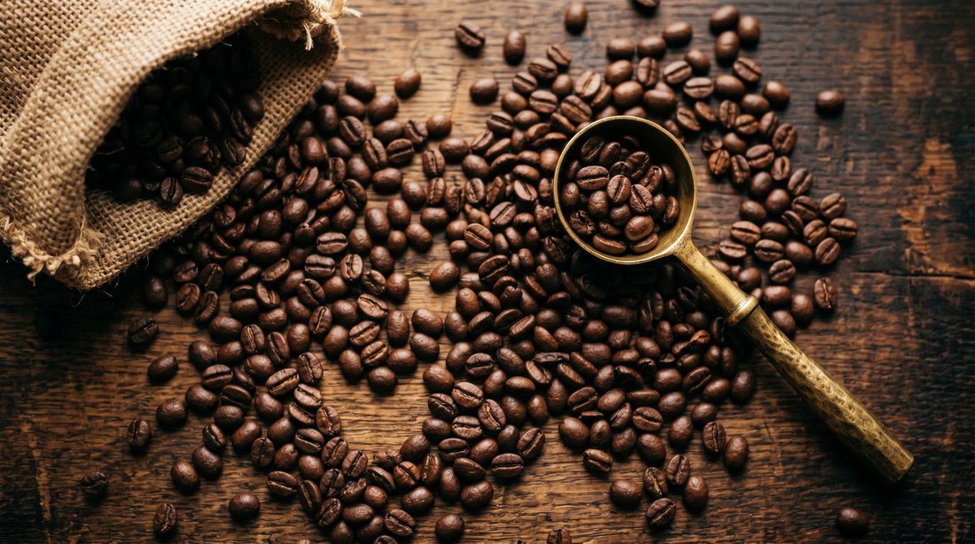 Fresh roasted coffee beans from Sanctuary Roasting in Clovis CA